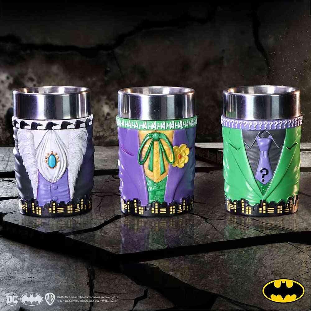 Nemesis Now DC Comics Batman - Super-Villain Collectible Mini Cup Set Schnapsglas - Mehrfarben